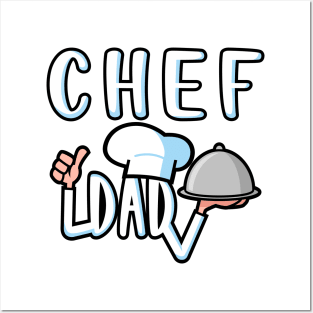 Chef dad Posters and Art